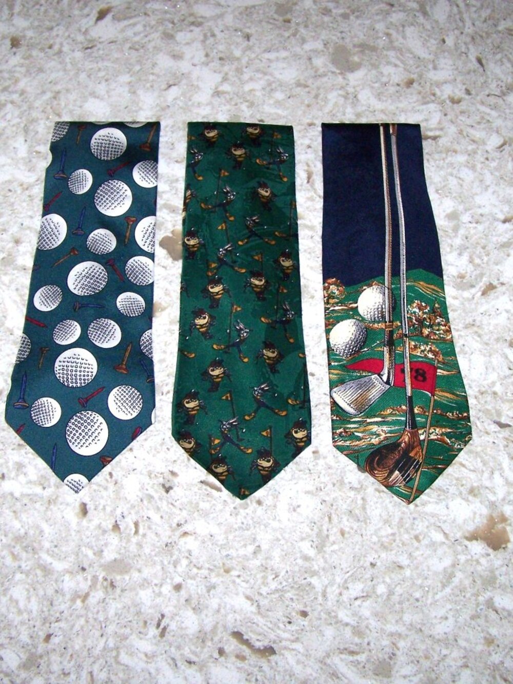 Men’s Necktie Set Golf Ties